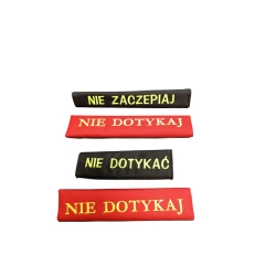 Nakładka z haftem na obroże/ szelki/ smycz