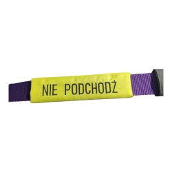 Nakładka z haftem na obroże/ szelki/ smycz