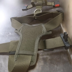 FRONT-LINE K9 szelki taktyczne z panelem na oznaczenia