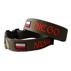 MILITARY K9 – obroża taktyczna CLICK 4 cm