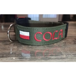 MILITARY K9 – obroża taktyczna CLICK 4 cm