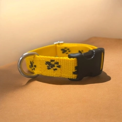 OBROŻA click regulowana PAW PRINT – 25 mm