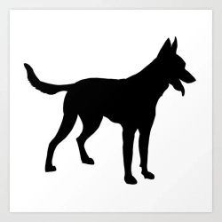 MALIGATOR – duża nerka spacerowa z haftem