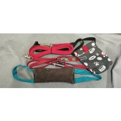 ABS SZKOLENIOWY MAXI – smycz 2 m + linka 5 m + szarpak + saszetka