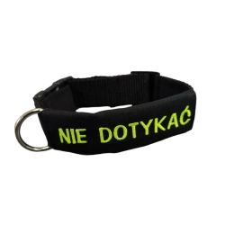 Nakładka z haftem na obroże/ szelki/ smycz