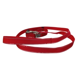Lekka smycz treningowa z ODBLASKIEM 2,5 cm