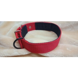 RESCUE – obroża klasyczna 4 cm z haftem